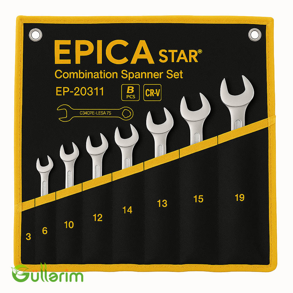 Epica Star Kombinasiya Açar Dəsti (8 Parça) – EP-20311