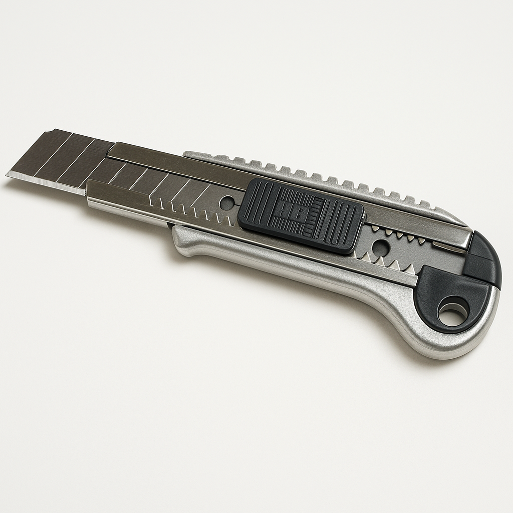 Metal Bədənli İtilən Kəsici Bıçaq (Snap-Off Cutter)