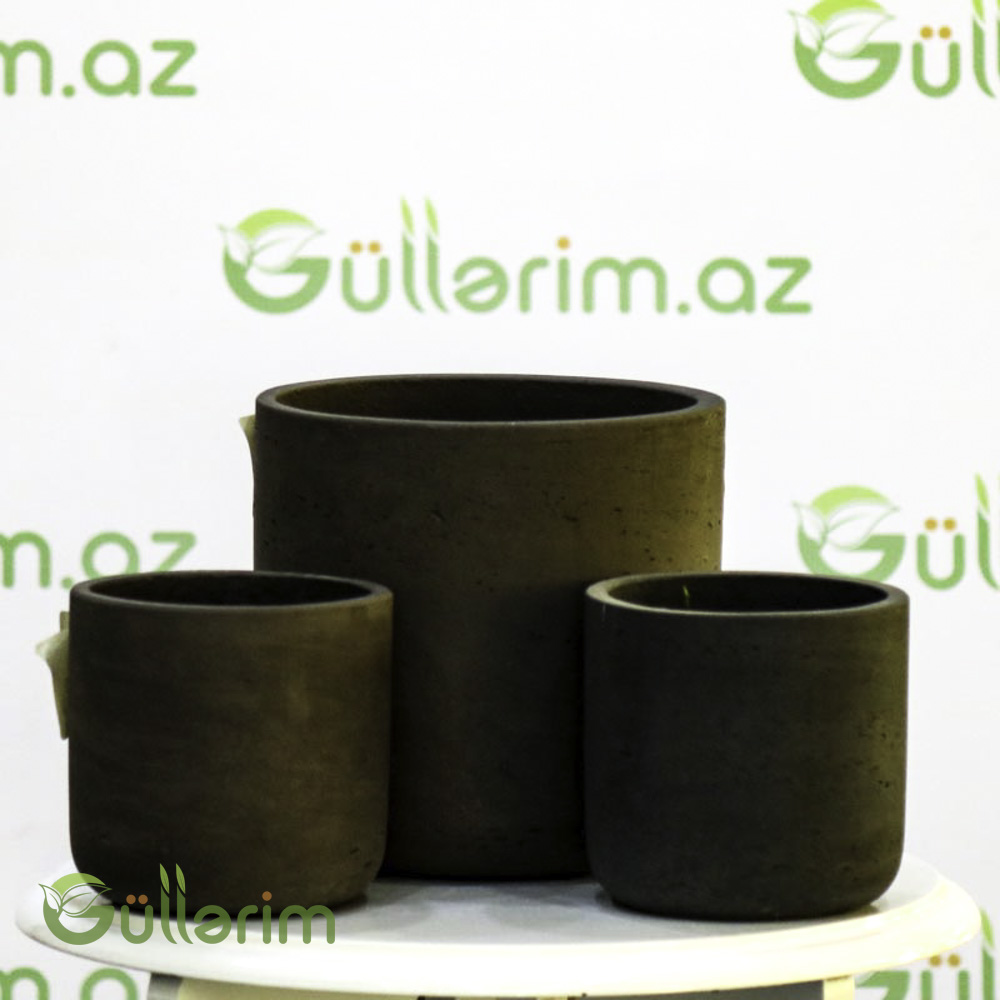 Beton Görünümlü Dibçək
