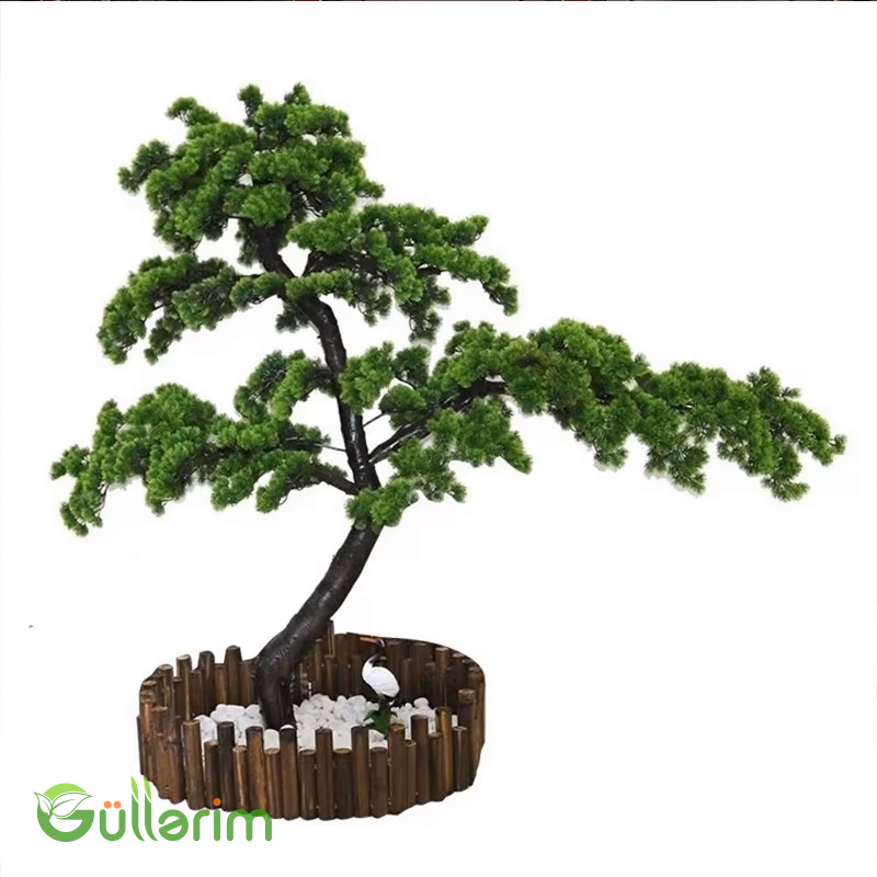 Süni Şam Bonsai Ağacı – Yapon Üslublu Dekorativ İynəyarpaqlı Ağac
