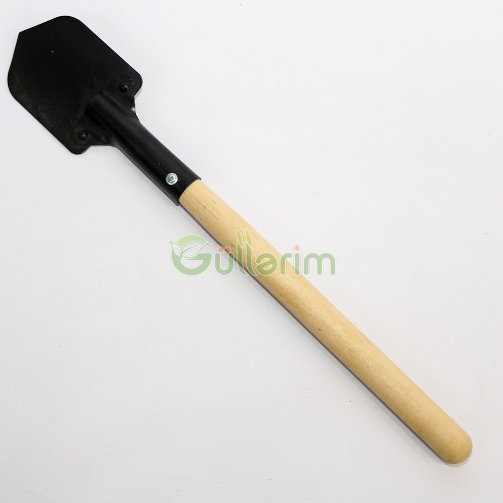Bağ Lapatkası (Taxta Saplı Metal Başlıqlı)